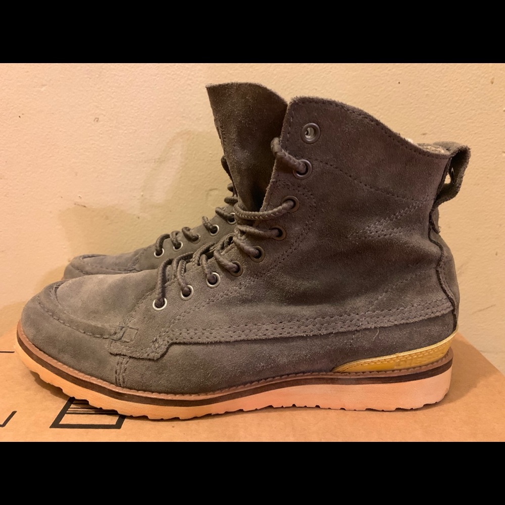 Grey Diesel Suede Chukka style boots